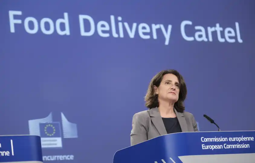 EU fines Delivery Hero and Glovo $376 million for running a food delivery cartel